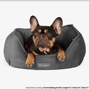 The Signature Collection
Reversible Bed in Charcoal Gray Nandog pet gear Small